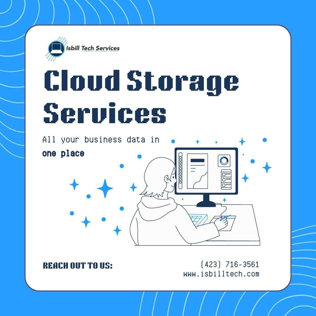 IsbillTech's tweet image. If you wish you had more cloud storage and backup for your growing business, we have you covered!

To get more information, call us at (423) 716-3561. ☁️💻

#CloudStorage #CloudSecurity #ComputerSecurity #ComputerStorage #IsbillTechServices #ClevelandTN #EastTN #Tennessee