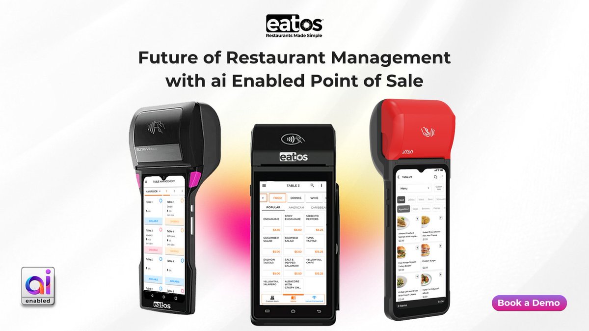 myeatos's tweet image. Optimize and Simplify Guest Ordering and Enhance Operations and Service Quality.

Book a Demo @ eatos.com/bookademo

#OrderOS #eatOS #FutureofRestaurantTechnology #RestaurantsMadeSimple