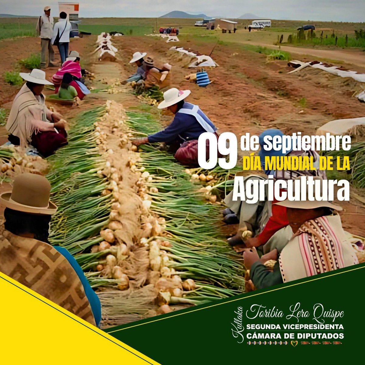 LeroToribia's tweet photo. 🌱 9 de septiembre se celebra el Día Mundial de la Agricultura, fecha establecida para reconocer el papel esencial de la agricultura en la seguridad alimentaria, el desarrollo económico y la sostenibilidad ambiental.🌍
#DíaMundialDeLaAgricultura
#Agricultura 
#CuidemosLaTierra https://t.co/g9s1sWosKV