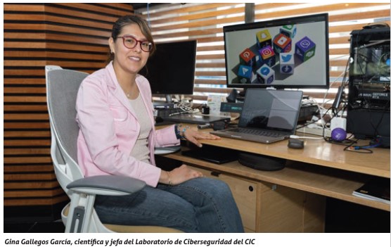 CIC_IPN_OFICIAL's tweet image. Por si te lo perdiste #GacetaPolitécnica
Entrevista a la Dra. Gina Gallegos, jefa del Laboratorio de #Ciberseguridad del CIC @IPN_MX @CISEGLab 
pp. 22 -24  ipn.mx/assets/files/i…