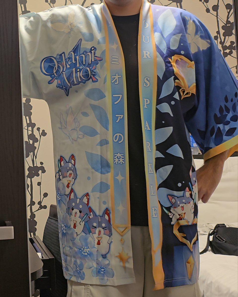 大神ミオさんの非公式法被、買えなかった方のために余分に10着を用意