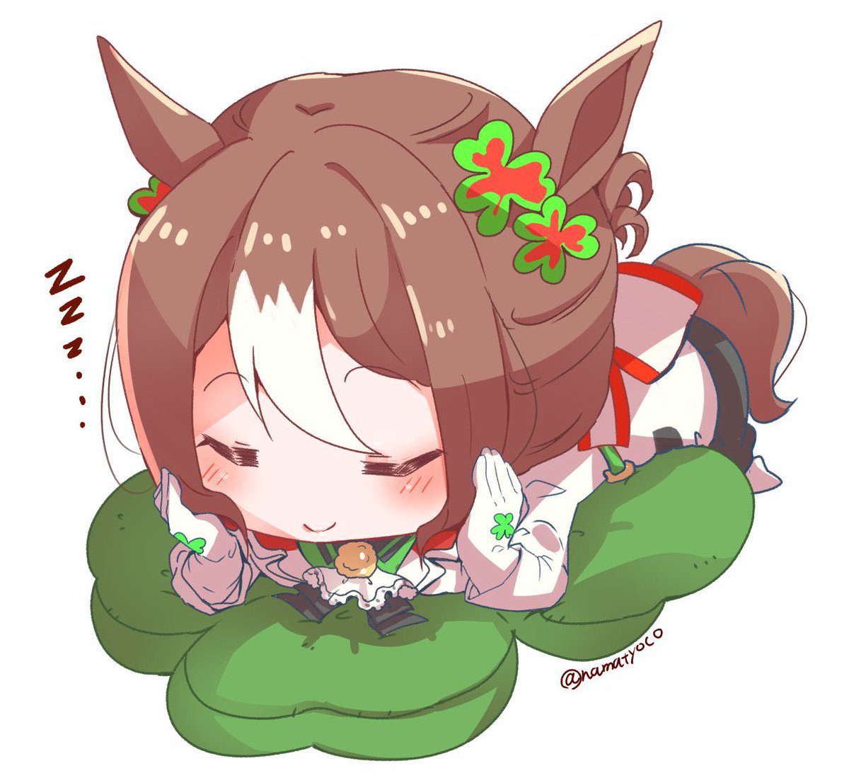 ファインモーション(ウマ娘) 「仕事行ってきます」|なまちょこ／ウマ娘5th土曜日のイラスト