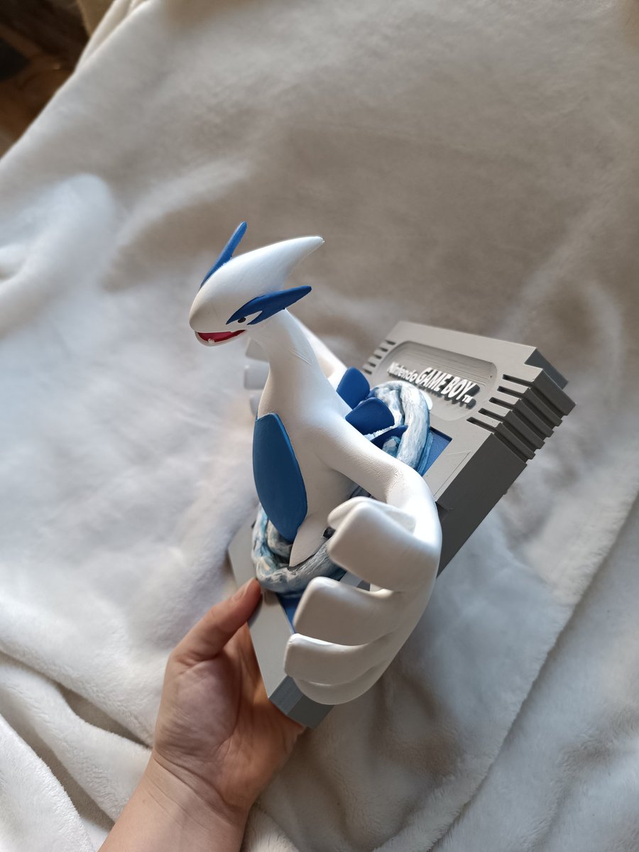 EntreManchas's tweet photo. Lugia, guardian de los mares. ♥️ https://t.co/IkxF1MDg5u