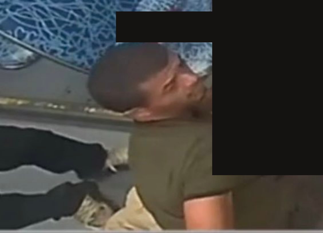 This is the first person to aid Iryna Zarutska after she was stabbed.
He started giving aid about 90 seconds after the attack.
Soon after this, he took off his shirt to use as a compress.
I don't know where in the rail car he was sitting other than not in the 3 rows behind her.