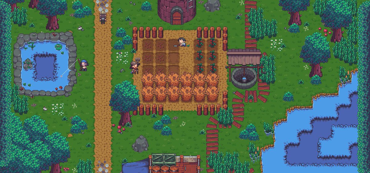 EmbervilleGame's tweet image. The programs our artists are using 💚 Their artworks!
#indiegames #gamedevs #pixelart #conceptart #Emberville