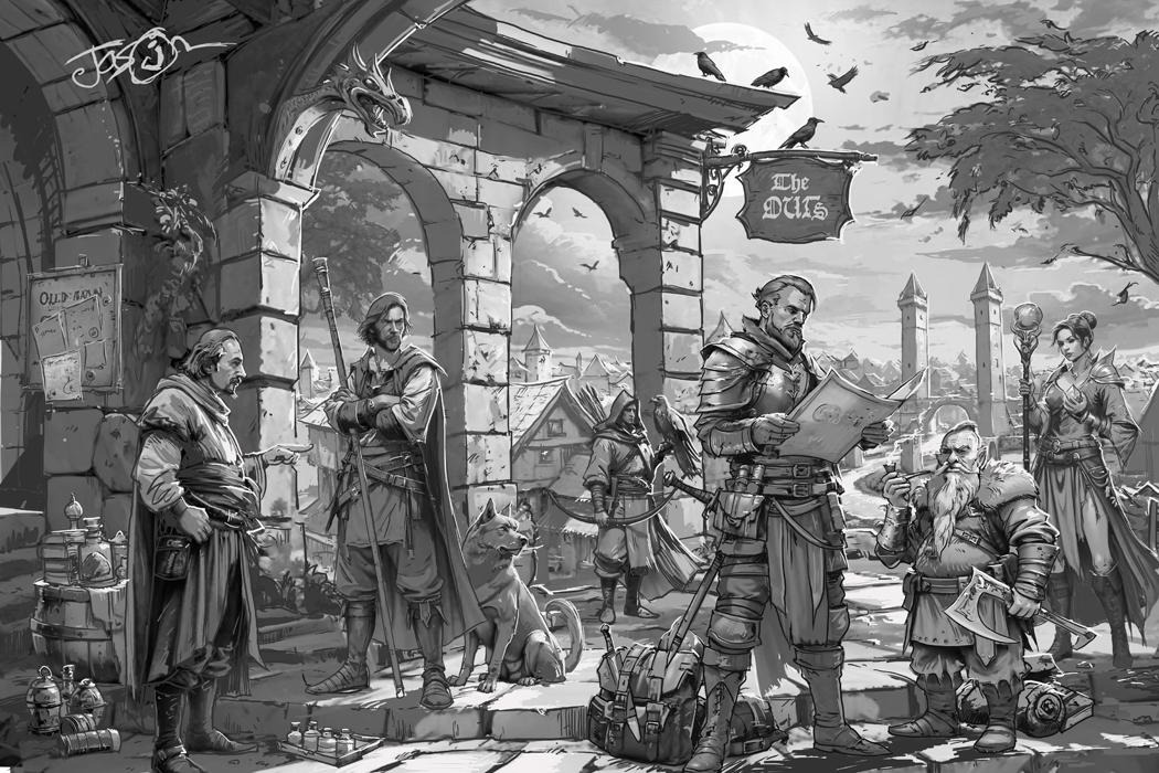 🏰 Castle Zagyg Update 🏰 The final sketch for the cover of Volume 1: The Citadel is here!!! Check it out 🔥

👉 Get ready for Castle Zagyg's release: trolllord.com/product/castle…