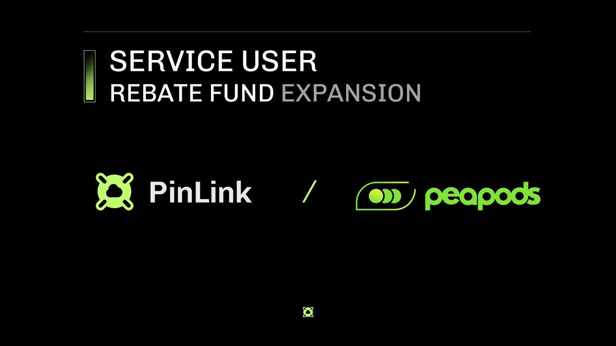 PinLink (@pinlinkai) on Twitter photo PinLink x Peapods
We’re allocating 100,000 USDC from the PinLink treasury into the <a href="/PeapodsFinance/">Peapods Finance</a> Ethereum USDC Metavault. This sets the stage for the next chapter of PinLink combining RWA yield with DeFi yield strategies while reinforcing the strength of our treasury.
What PinLink x Peapods
We’re allocating 100,000 USDC from the PinLink treasury into the <a href="/PeapodsFinance/">Peapods Finance</a> Ethereum USDC Metavault. This sets the stage for the next chapter of PinLink combining RWA yield with DeFi yield strategies while reinforcing the strength of our treasury.
What
