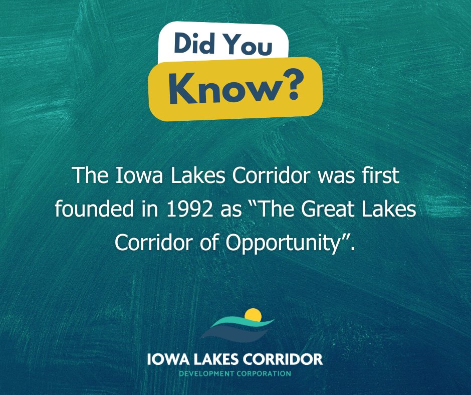 Iowa Lakes Corridor tweet media