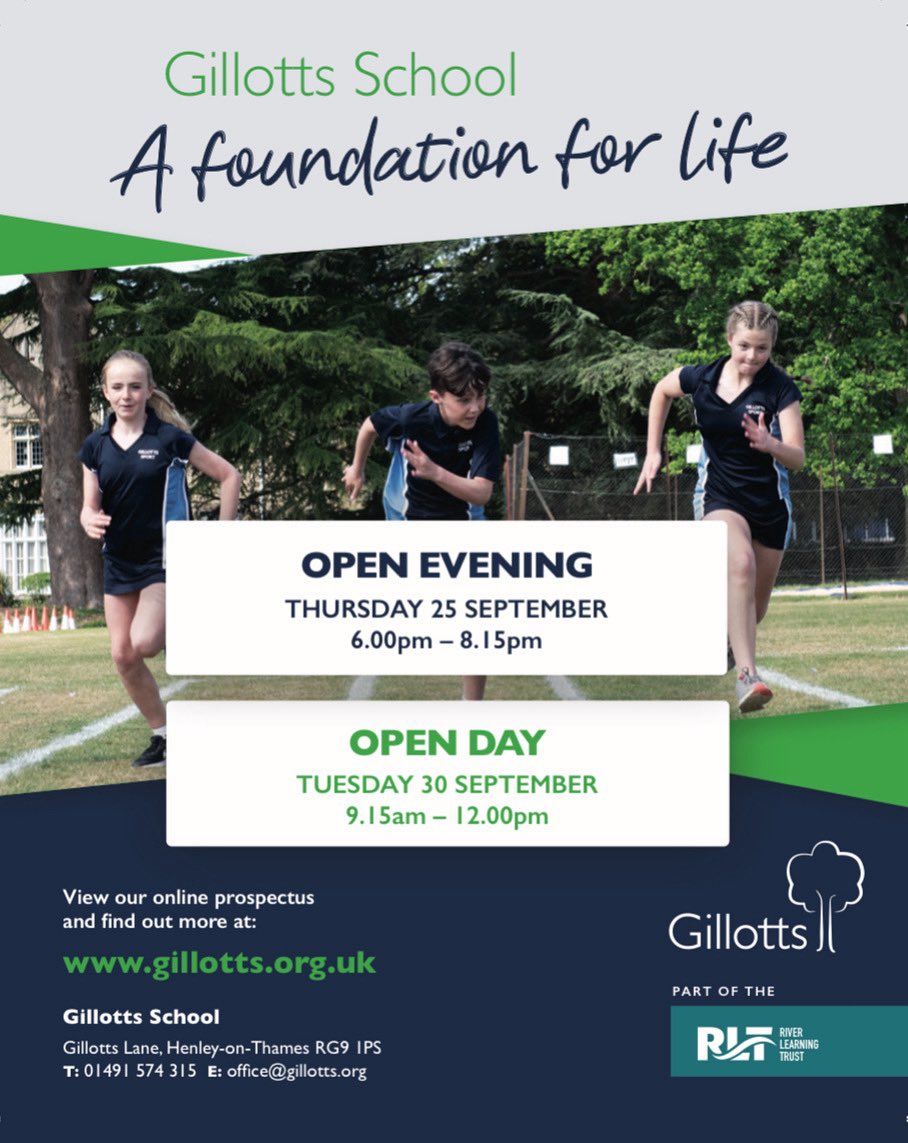 Gillotts School tweet media