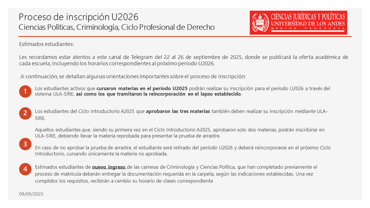 Oficina de Registros Estudiantiles FACIJUP (@orefacijup) on Twitter photo 