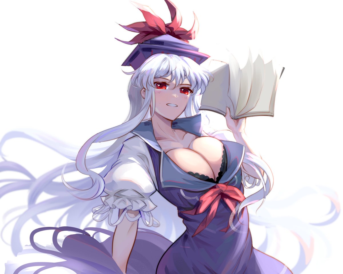 Hey Ms. Kamishirasawa can I get my book back?

#東方 #東方project #touhou