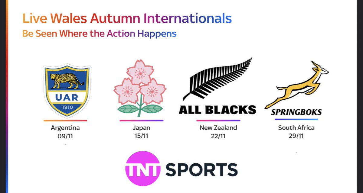 How cool would it be to advertise during Wales’ Autumn Internationals? 🏴󠁧󠁢󠁷󠁬󠁳󠁿 

Facing global giants New Zealand, South Africa, Argentina, and Japan, you’ll reach highly engaged and passionate fans.

…and it’s probably more affordable than you think! 

contact@buffoonmedia.co.uk