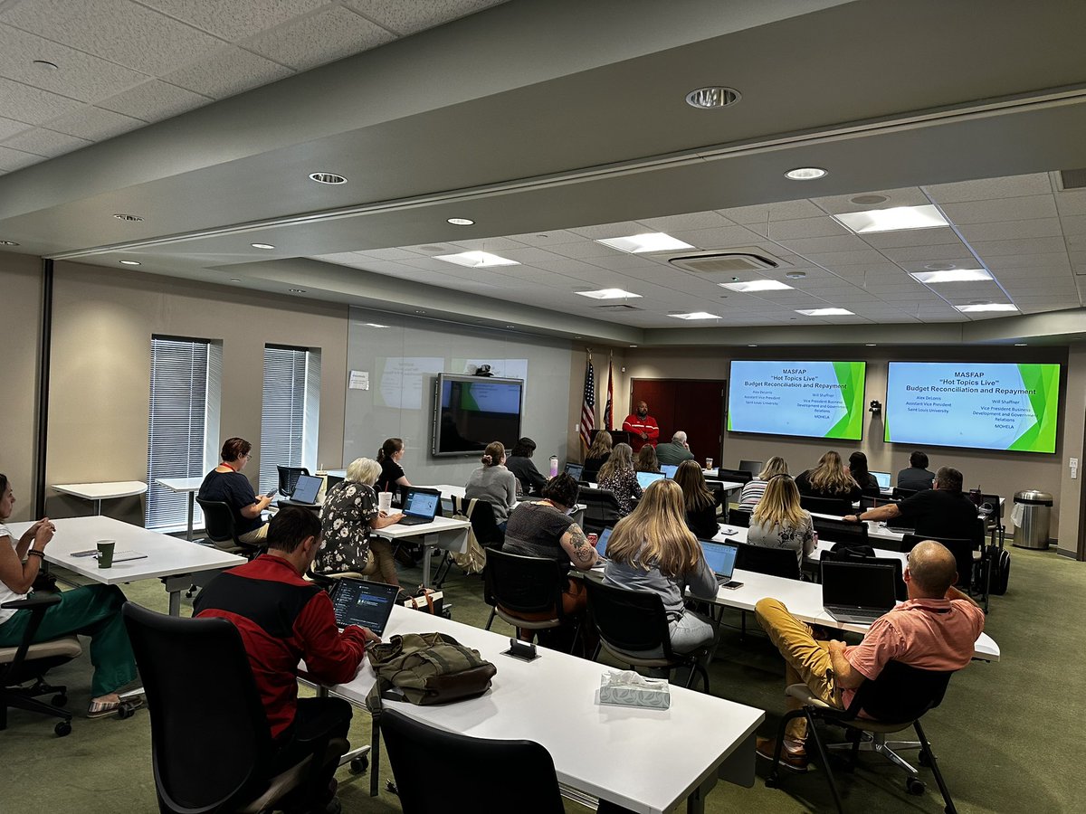 MoASFAP's tweet image. Our PD Committee’s Hot Topics Live was a success! We had over 30 MASFAP members join Alex and Will in Columbia for a powerful day of phenomenal conversations and networking. Thanks to our presenters and attendees!