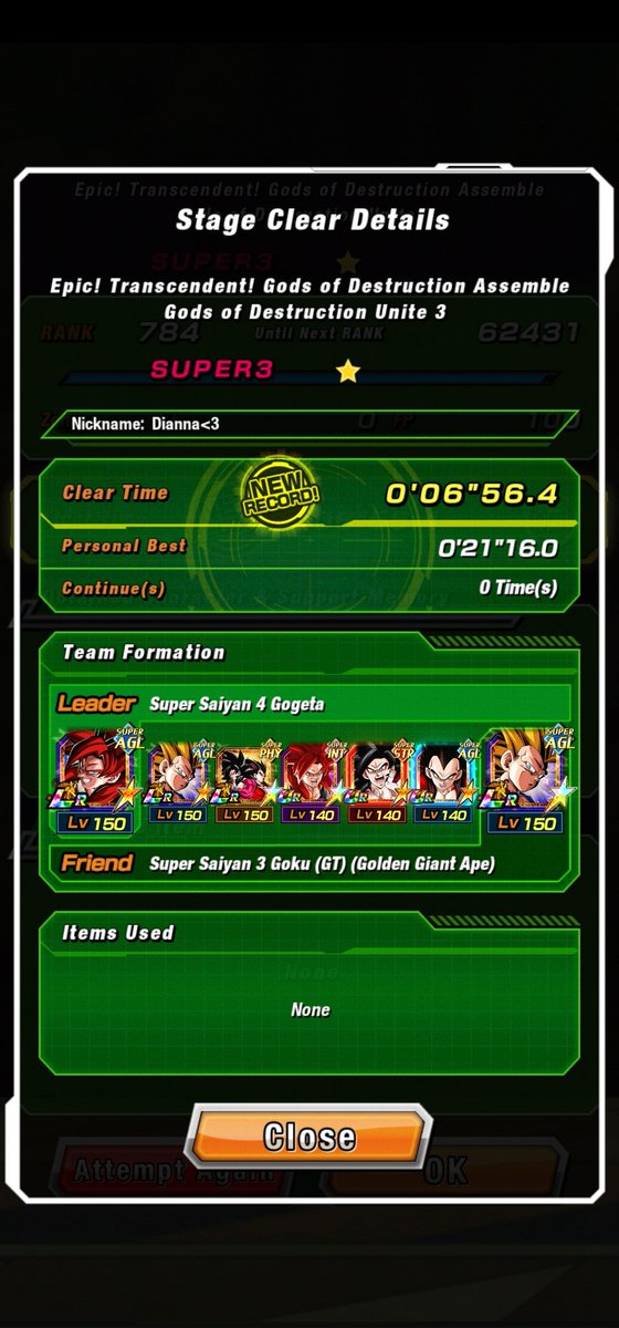 Alright, this is going to be a live updated thread of me beating EVERY final stage in EVERY challenge event with only SSJ4 units!! ❤️🧵