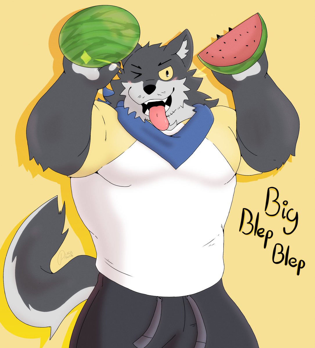 PlaGaDraws's tweet photo. Happy birthday to my favorite artist @fwflunky (@NekoPanda98 )🎉🎉

#barafurry #furryart #plagadraw https://t.co/FMjGubIwJu