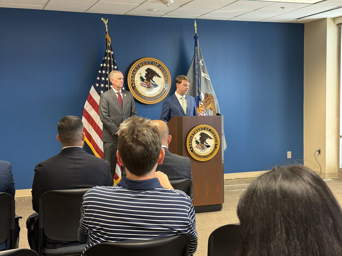 Courtney Davis (@cdavisnews) on Twitter photo Happening now US Attorney Russ Ferguson is now holding a press conference about federal charges against Decarlos Dejuan Brown Jr. <a href="/SpecNews1CLT/">Spectrum News 1 CLT</a> Happening now US Attorney Russ Ferguson is now holding a press conference about federal charges against Decarlos Dejuan Brown Jr. <a href="/SpecNews1CLT/">Spectrum News 1 CLT</a>