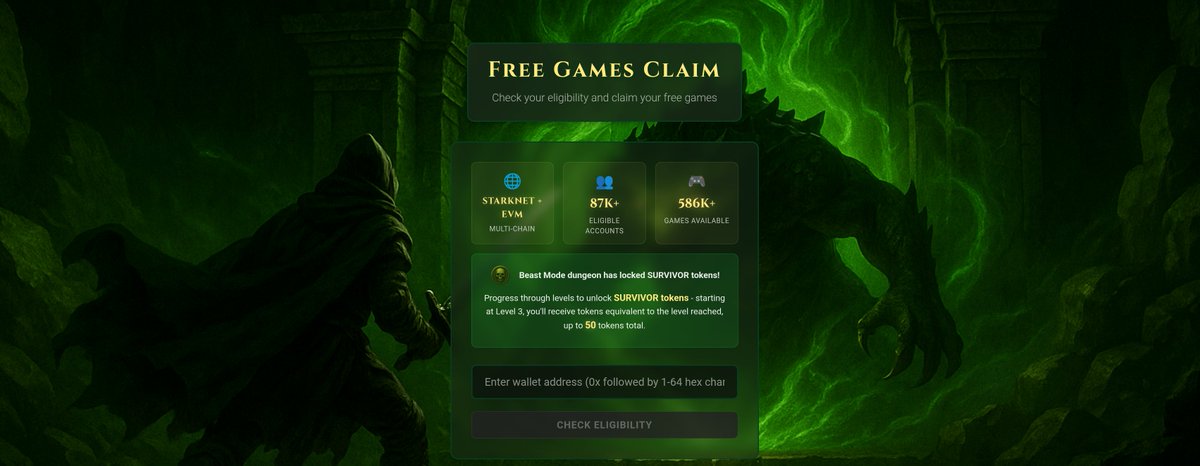 Loot Survivor tweet media