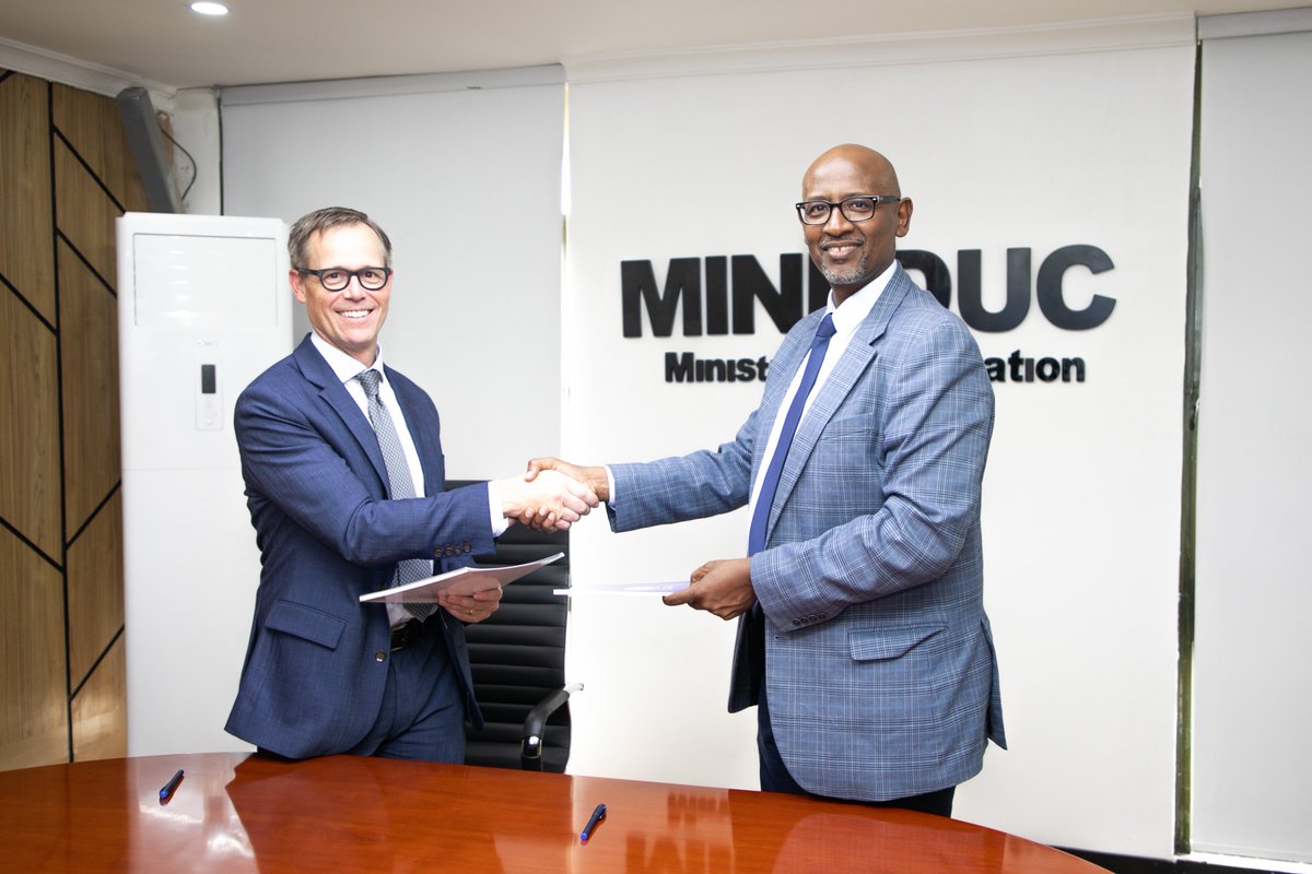Rwanda_Edu's tweet photo. Yesterday, the Ministry of Education signed a Memorandum of Understanding (MoU) with WorldQuant University, a global institution dedicated to offering advanced education at no cost to the learner.
Under this partnership, up to 50,000 students will have unparalleled access to world class rigorous technical and quantitative education in fields like Financial Engineering, Data Science, and Artificial Intelligence.

This collaboration aims to expand educational opportunities, promote excellence in quantitative disciplines, and create pathways for internships, mentorships, and career advancement. It will further strengthen Rwanda’s position as a hub for higher education and innovation in Africa.