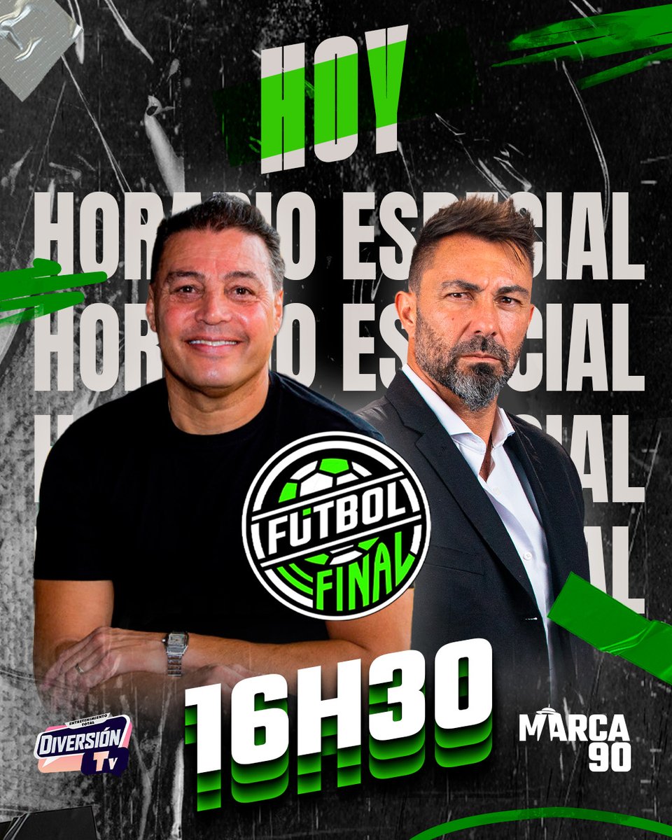 ⚡️Hoy a las 16:30⚡️

No te pierdas Futbol Final con todas las novedades de la selección y alineación de la Tri para enfrentar a 🇦🇷

▶️ youtube.com/live/icxNaOE7l…

#Marca90ec