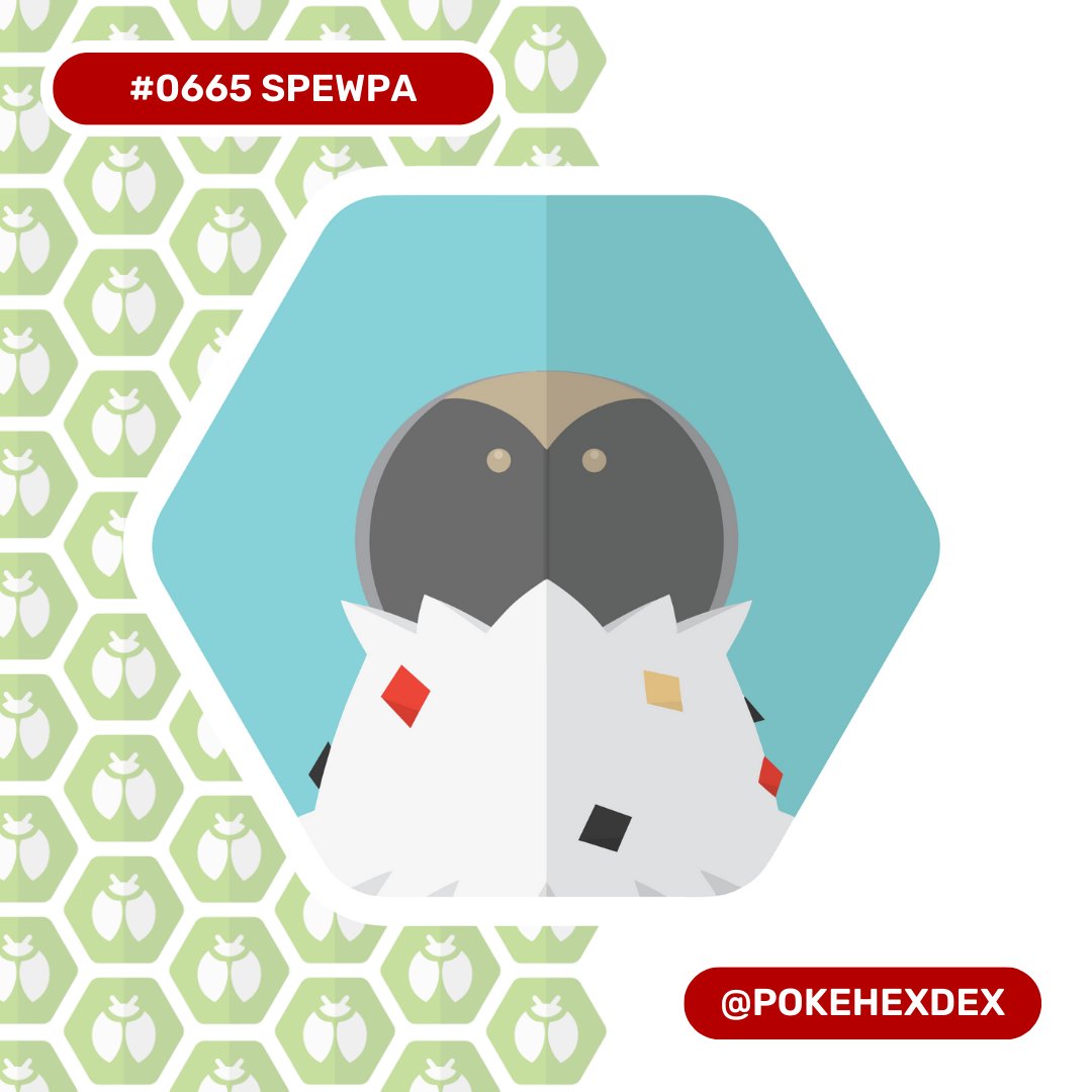 PokeHexDex's tweet image. &quot;The beaks of bird Pokémon can&apos;t begin to scratch its stalwart body. To defend itself, it spews powder.&quot; (Alpha Sapphire)

#spewpa #pokemon #pokemonart #pokeart #pokemongo #pokemonlegendsza #pokemonscarletviolet #pokemonfanart #nintendoswitch #nintendoswitch2 #gamefreak #pokedex