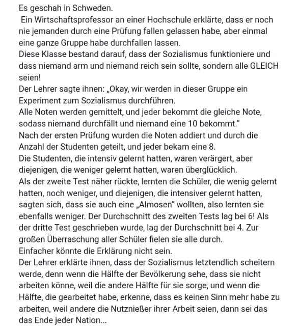 .
#Sozialismus und so. 
Warum nicht alle gleich 
sein sollten. Bitte schön.
.