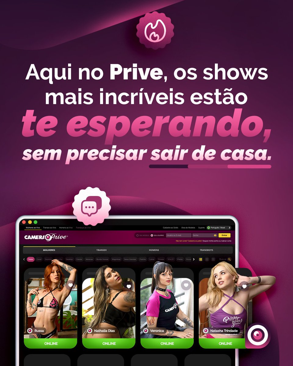Não é porque não rolou o festival que você precisa ficar sem show, né? Aqui no Prive, tem show pra todos os gostos, e cada um vai te deixar sem fôlego! 😉