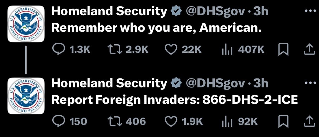 Remember who you  are, MAGA American. You live on land that was stolen from indigenous peoples. You slaughtered them in the name of a ‘New World’ then you stole fellow human beings and brought them here in shackles and chains and forced them into centuries of slavery. They built