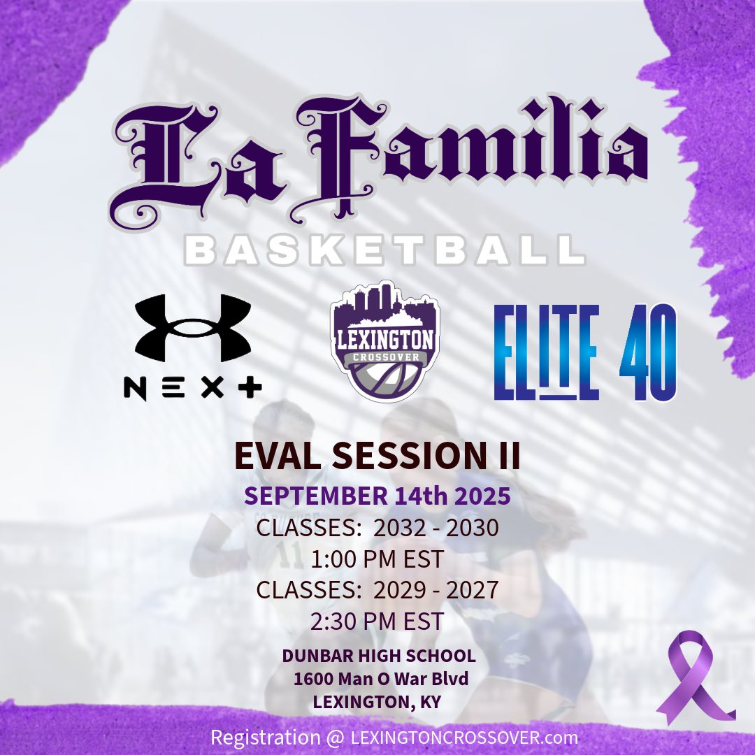 𝐋𝐞𝐱𝐢𝐧𝐠𝐭𝐨𝐧 𝐂𝐫𝐨𝐬𝐬𝐨𝐯𝐞r @UANextGHoops (@lexcrossover) on Twitter photo We will be in Lexington, KY on Sept. 14!
Click link below to register your grade!
forms.gle/LcxTumfDA1v16V…
<a href="/PGHAkeem/">Akeem Webb</a> <a href="/alyxwhite_/">Alyx White</a> <a href="/riseupsports1/">Rise Up Sports Media</a> <a href="/vaughtsviews/">Vaughts' Views</a> <a href="/TA32ksu/">ProlificskillsTrainingTA</a> <a href="/Dhawk_25/">Dominique Hawkins</a> <a href="/KySportsRadio/">Matt Jones</a> <a href="/MattJonesHoops/">Matt Jones</a> <a href="/JBrandonhz/">Coach Brandon Hughes</a> We will be in Lexington, KY on Sept. 14!
Click link below to register your grade!
forms.gle/LcxTumfDA1v16V…
<a href="/PGHAkeem/">Akeem Webb</a> <a href="/alyxwhite_/">Alyx White</a> <a href="/riseupsports1/">Rise Up Sports Media</a> <a href="/vaughtsviews/">Vaughts' Views</a> <a href="/TA32ksu/">ProlificskillsTrainingTA</a> <a href="/Dhawk_25/">Dominique Hawkins</a> <a href="/KySportsRadio/">Matt Jones</a> <a href="/MattJonesHoops/">Matt Jones</a> <a href="/JBrandonhz/">Coach Brandon Hughes</a>