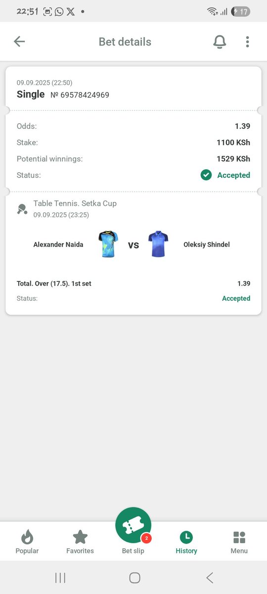 Vela_Sports's tweet image. 🔥TODAY&apos;S 1st  TIP

📢 Setka Cup, Table Tennis 🏓  ⬇️⬇️

💥Here we go, BET ON #GREENBET

👉Greenbet Betslip 🥳

//.Registration link bit.ly/greenbet11

📢 Double Bonus Promo code 👉 VELA8

⚡️⚡️

Streets Nepa Qatar #MainaAndKingangi #AppleEvent