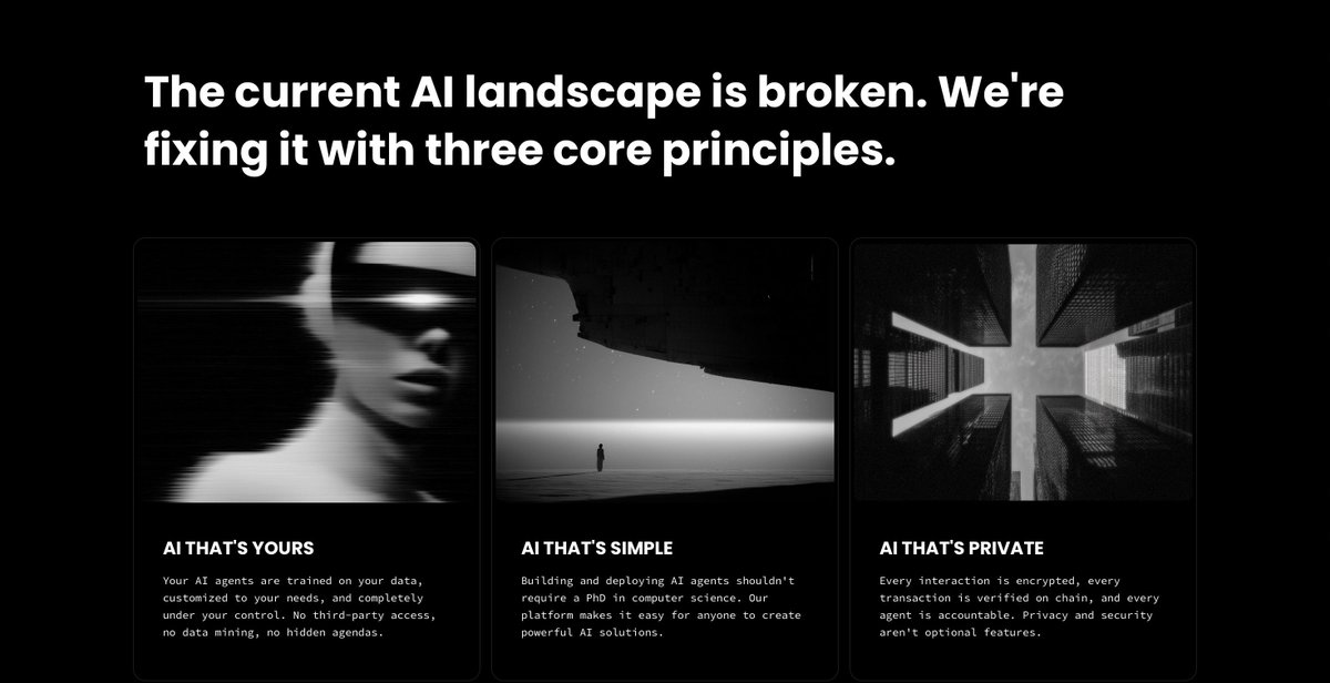 aideasIO's tweet photo. The Aideas mission is clear:

✔️ AI that’s yours.
✔️ AI that’s simple.
✔️ AI that’s private.

You should always be paid for your data. https://t.co/oJO7ZIy6WF