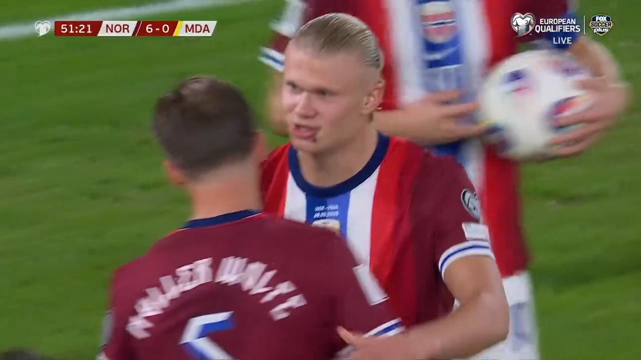 ERLING HAALAND AGAIN 😳That's now four goals for the Norwegian 🇳🇴