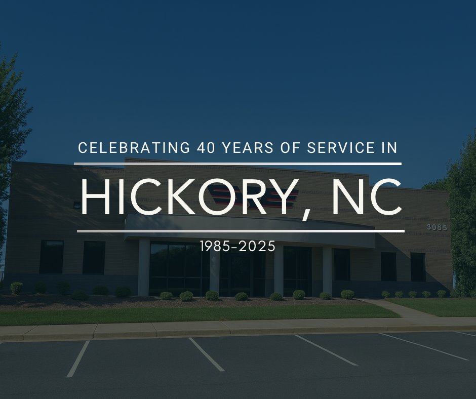 Celebrating 40 years of growth &amp; service at our Hickory, NC service center! 🎉 

Read more here: bit.ly/4mXr2GE #SEFL #LTL #trucking