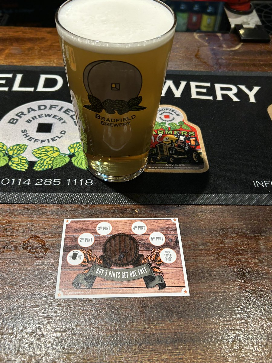 Genie_Creative's tweet photo. One down, four to go 🍺🍺🍺🍺
@BradfieldBrew https://t.co/g8qpC5VoNH