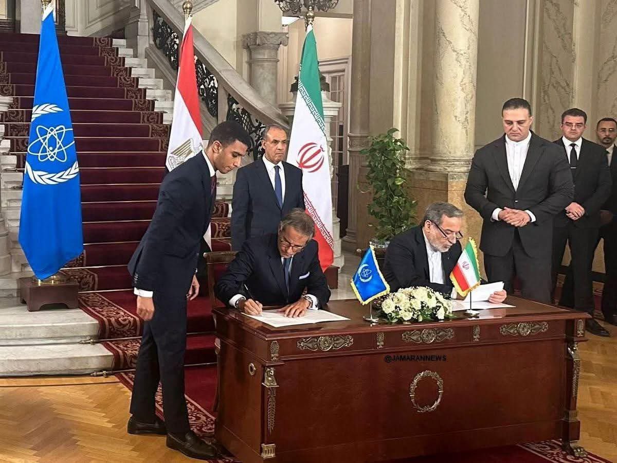 في القاهرة و برعاية مصرية ، ايران والوكالة الدولية للطاقة الذرية يعلنان عودة التعاون .. خطوة مصرية كبيرة ومهمة تسجل للقاهرة في اطار الحرص المصري على أمن واستقرار المنطقه والاقليم .