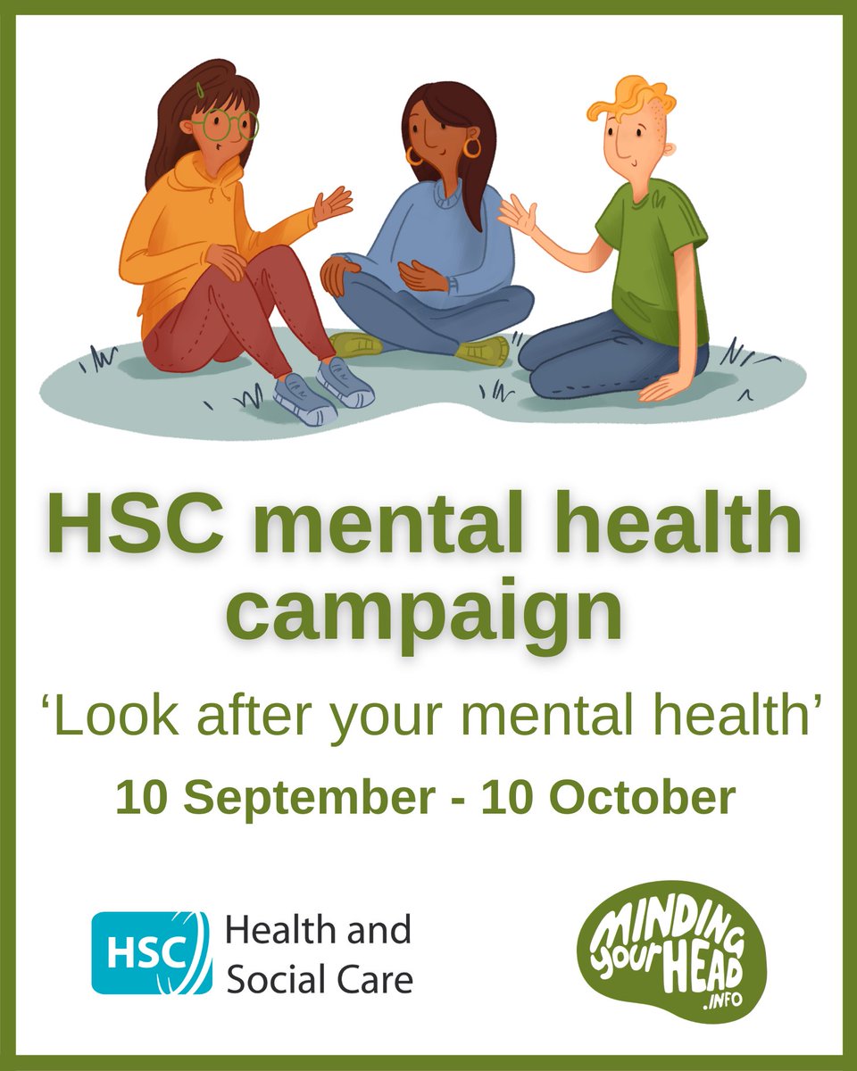 Health and Social Care (HSC) organisations have launched this year’s HSC mental health and emotional wellbeing campaign urging people to look after their mental health to help deal with life’s daily challenges.

Find out more at pha.site/HSC2025

#LookAfterYourMentalHealth