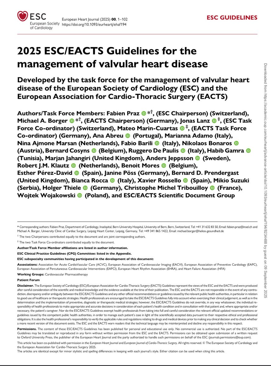 cardioRyC's tweet photo. Interesante sesión sobre lo más actual en #ESCCongress2025 @escardio sobre enfermedad valvular🫀 #CardioRyC
📌 Novedades y actualizaciones en una patología cada vez más prevalente 📈
📑
https://t.co/vfKhnAsCE2 https://t.co/YYGVaVBXUy