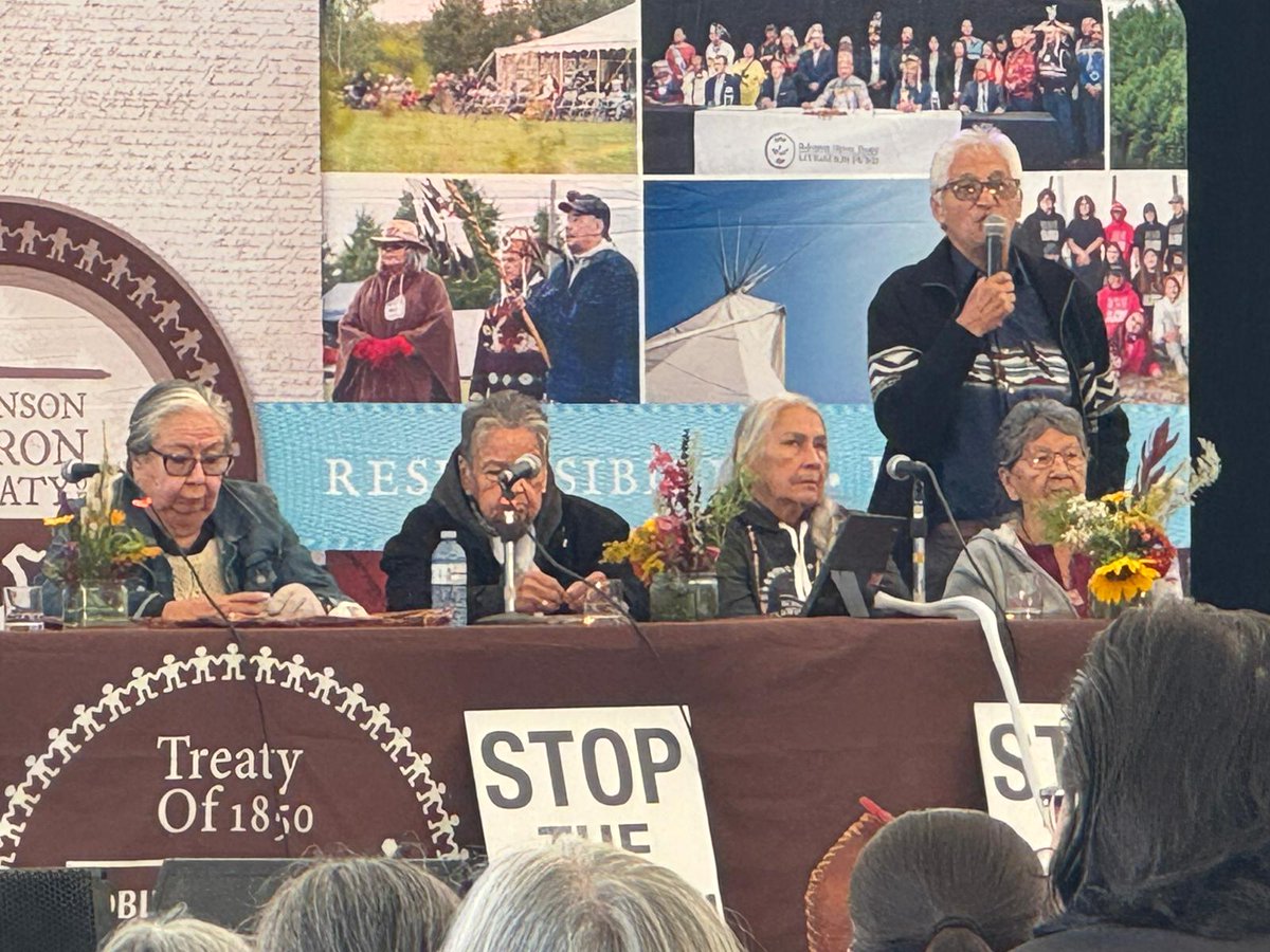 Instituto Pueblos Territorios Pedagogias para Paz (@iptppaz) on Twitter photo <a href="/IPTPpaz/">Instituto Pueblos Territorios Pedagogias para Paz</a> attended the Robinson Huron Treaty of 1850 Gathering in Baawaating (Sault Ste. Marie). The Gathering commemorated 175 years since the signing of the Treaty, bringing community members together to learn and celebrate. <a href="/IPTPpaz/">Instituto Pueblos Territorios Pedagogias para Paz</a> attended the Robinson Huron Treaty of 1850 Gathering in Baawaating (Sault Ste. Marie). The Gathering commemorated 175 years since the signing of the Treaty, bringing community members together to learn and celebrate.
