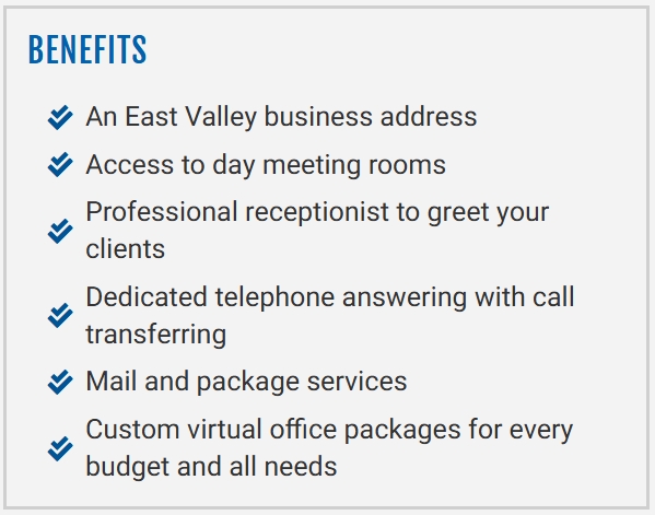 GatewayExec's tweet image. Check out all the benefits you receive with our virtual office plans! 

#virtualoffice #mesaaz #meetingrooms #businessaddress #officespace #executivesuites #gilbertaz