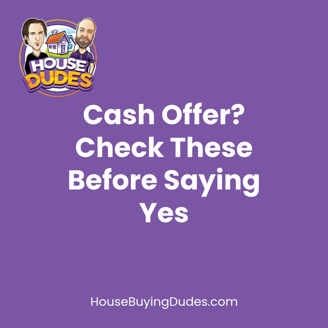 Cash offer? Great! But how do you know they're legit? 🤔 Look for local companies, clear terms (no surprises!), and solid communication. Your peace of mind matters most when selling.

Call Us!

#HouseDudes #CashOffer #HomeSellingTips