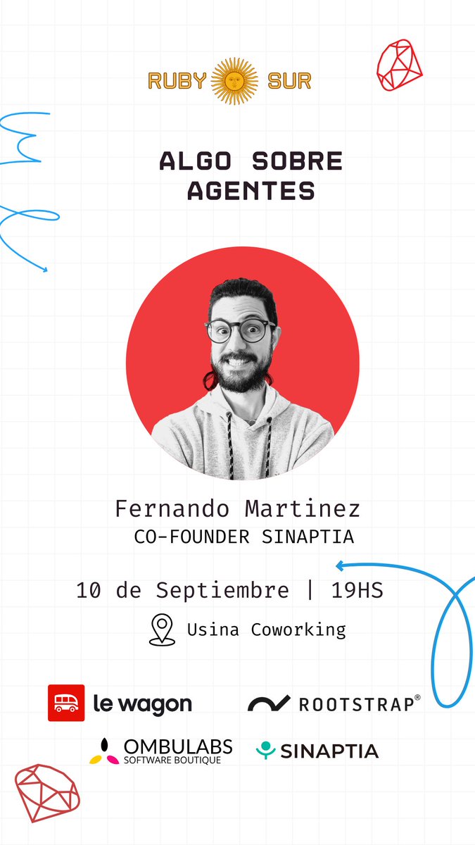 ¿Qué es un agente? ¿Cuánta magia se necesita para darle vida a uno? ¿Necesitamos un modelo súper inteligente? ¿Lo podremos correr localmente? ¿Sirve para algo? Vamos a ver si Fernando se las arregla para responder a alguna de estas preguntas y otras que se les ocurran a ustedes.