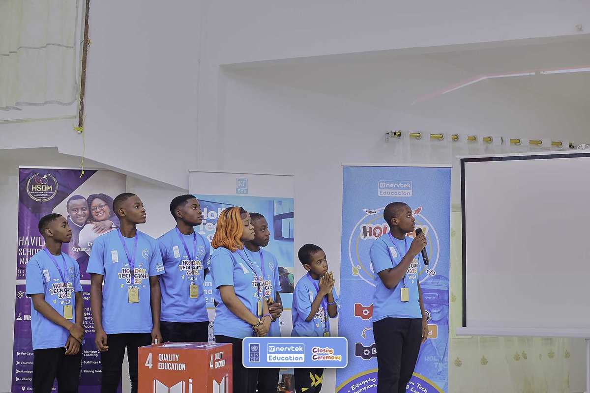 8 weeks, endless creativity!
From coding to drones, robots to 3D design. 
HTC25 was a journey of innovation and impact. 
#HTC25 #Nervtek #Innovation #STEAM

<a href="/Education2030UN/">Education 2030</a>