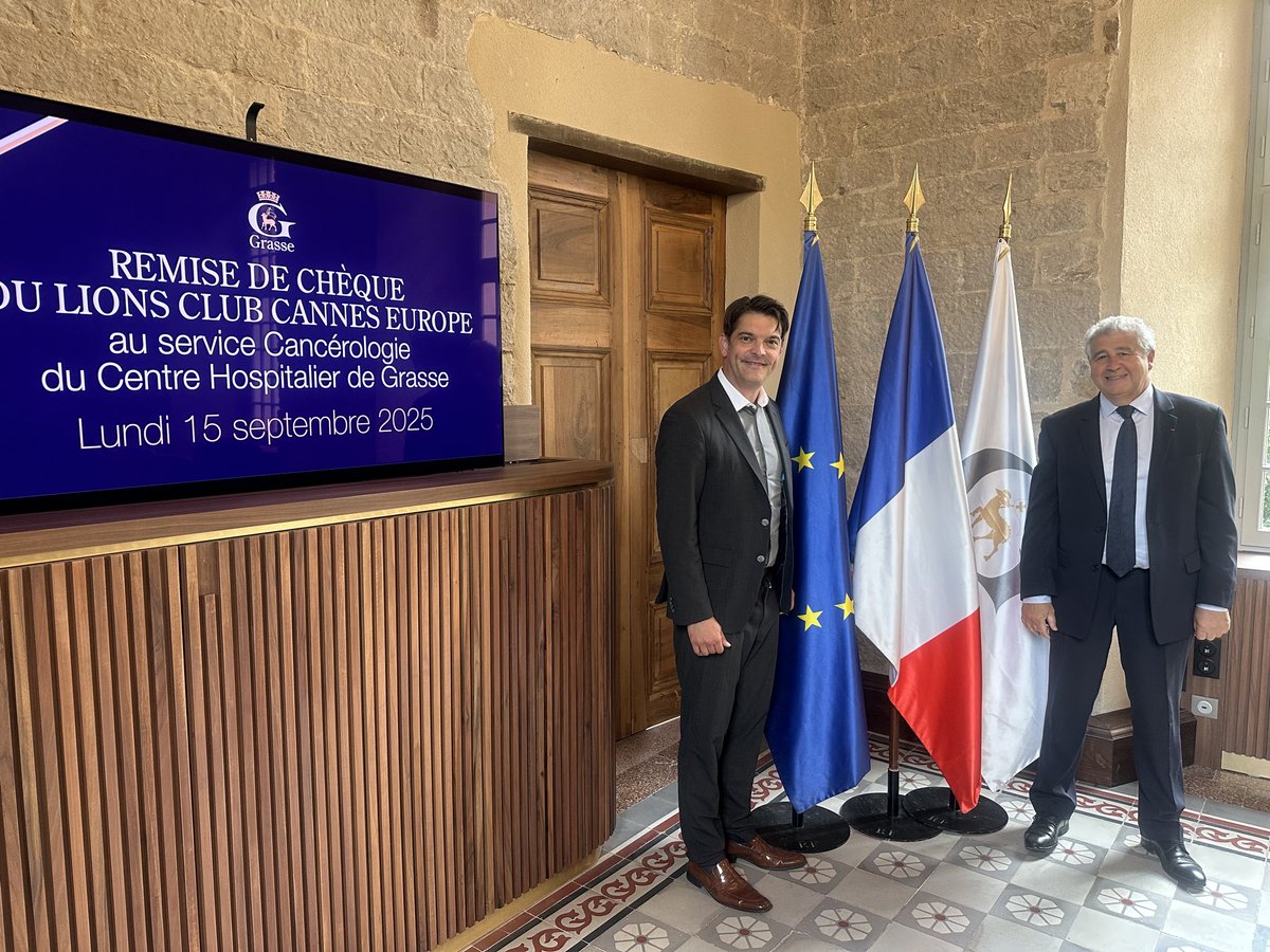 Merci à <a href="/JeromeViaud/">Jérôme Viaud</a> maire de Grasse pour son accueil et les échanges sur les nombreux projets de formations à venir.