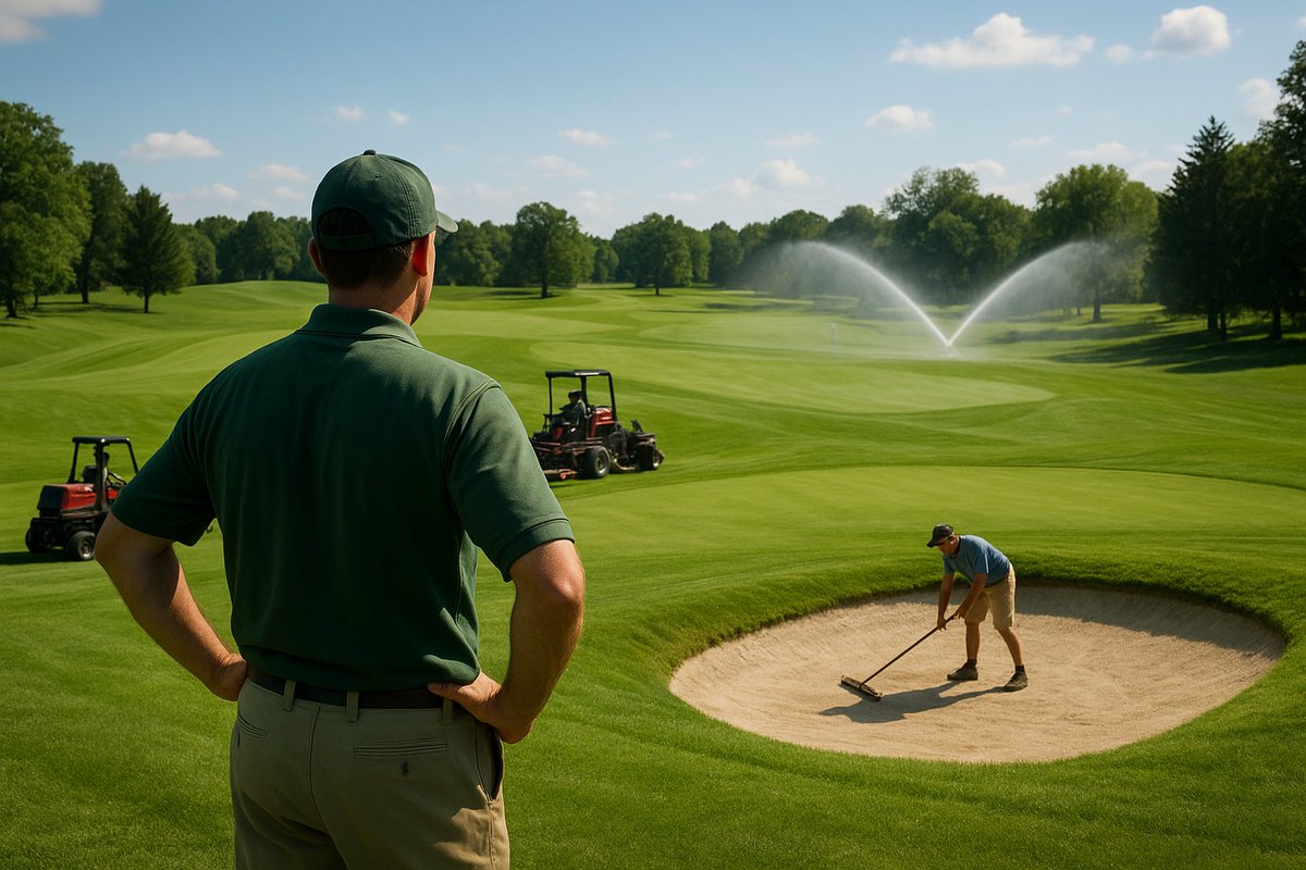 🌱⛳ Today we tip our hats to the unsung heroes of the game — golf course superintendents! From lush fairways to perfectly raked bunkers, their hard work keeps the course in top shape. Take a moment to say thank you! 🙌💚 #ThankASuper #BASF