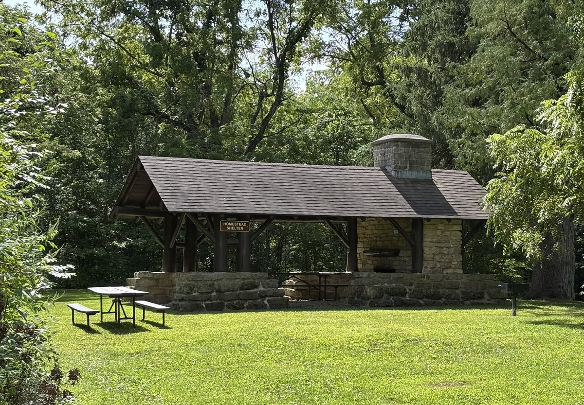 Mississippi Ridge Trail from Henneger Point to Homestead Camp and back.