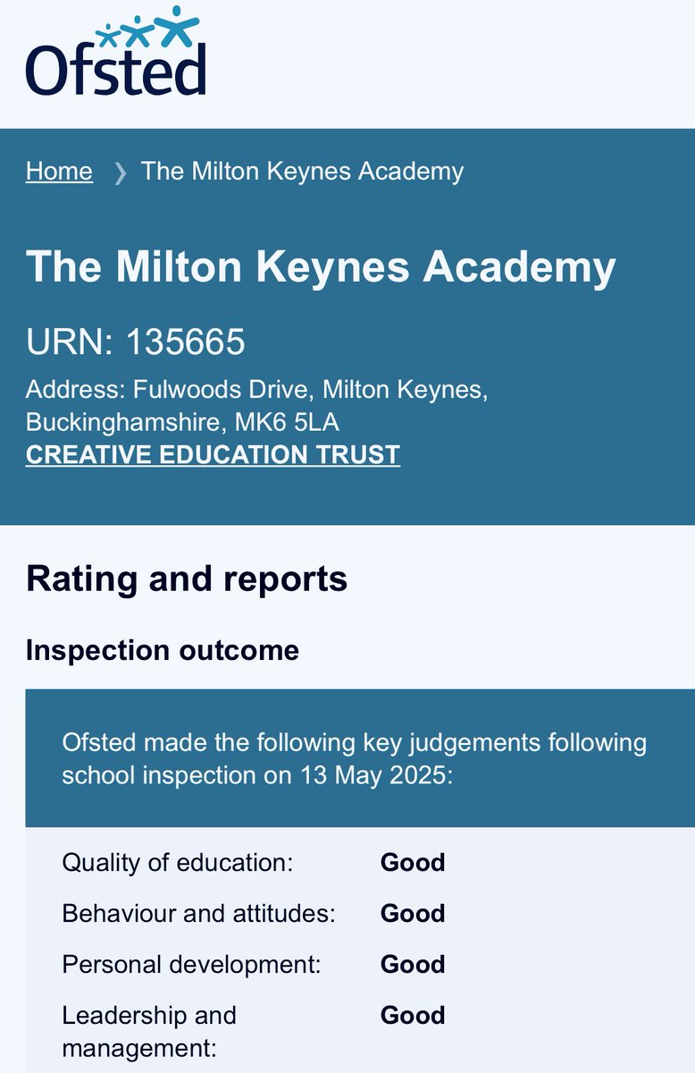 MiltonKeynes Academy tweet media