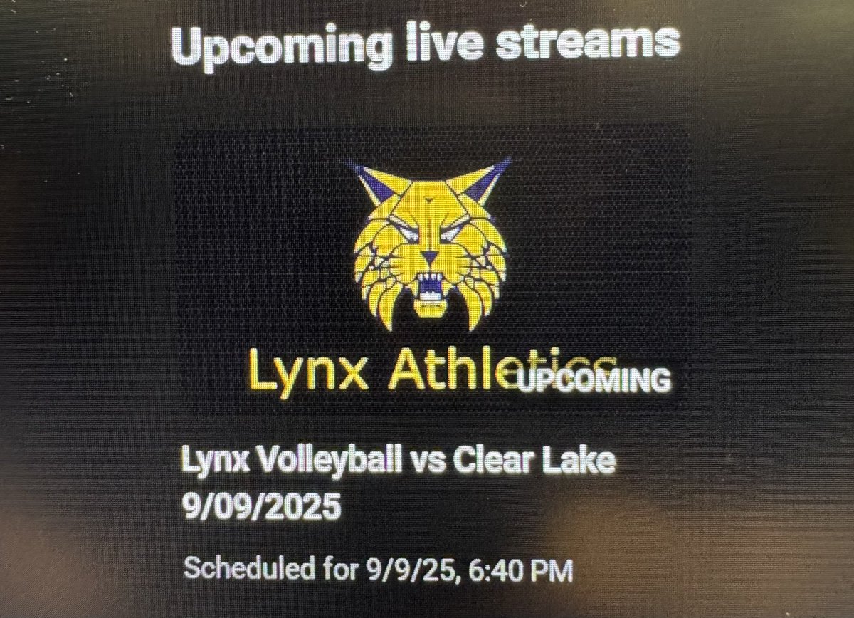 WCSPVG's tweet image. It’s game day Lynx fans! Join SPVG as we start off the 2025-2026 athletic seasons. Check out our bio above for to watch the events. Lynx vs Lions volleyball tonight. Stream will start at 6:45PM and the match will start around 7:00PM.
