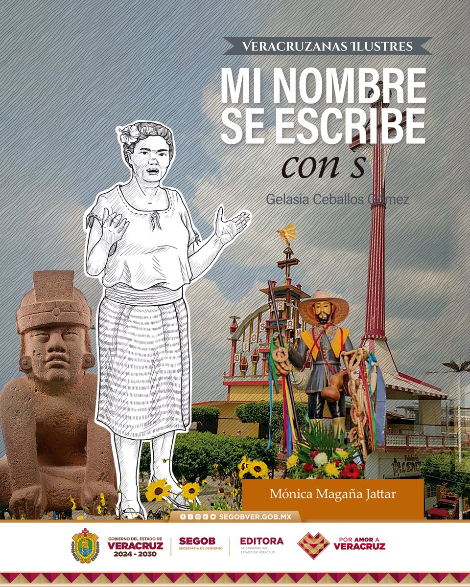 En el marco del mes y del año dedicado a reconocer a las mujeres indígenas, reconocemos la fuerza, la resistencia y el legado de quienes han defendido su tierra, su voz y su identidad frente al silencio de la historia.
Portada del próximo número de la serie Veracruzanas Ilustres.