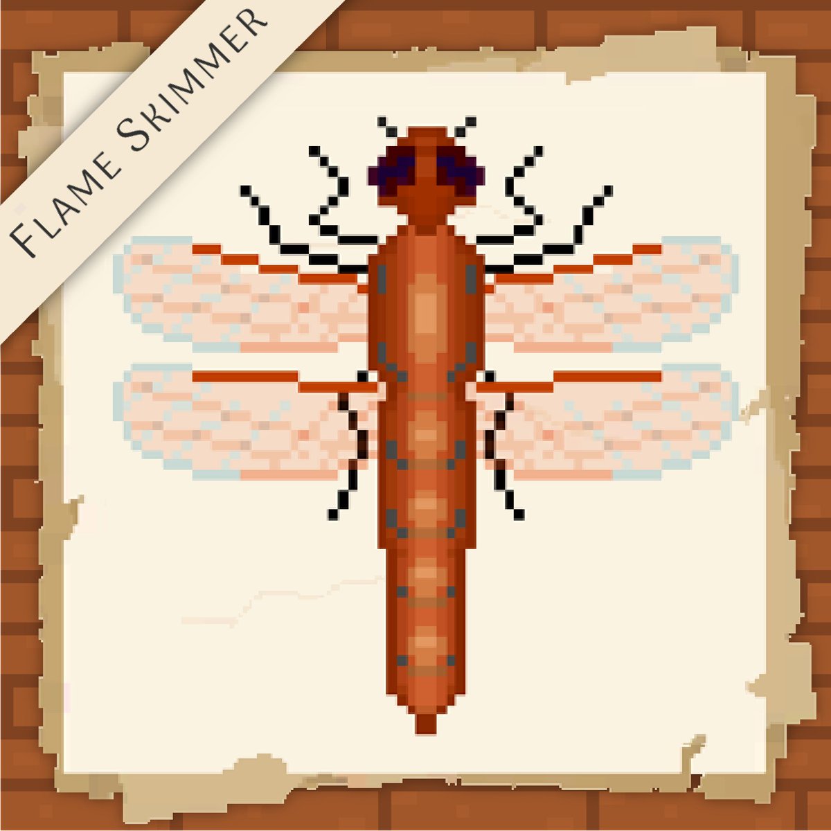 SoPeculiarGames's tweet photo. The flame skimmer, recognized for its vibrant orange-red body, are commonly found near warm, calm waters in the western United States. Male flame skimmers are particularly striking with their fiery hue, while females and juveniles tend to have a more subdued brownish color. https://t.co/ZPRZdDS1Lm