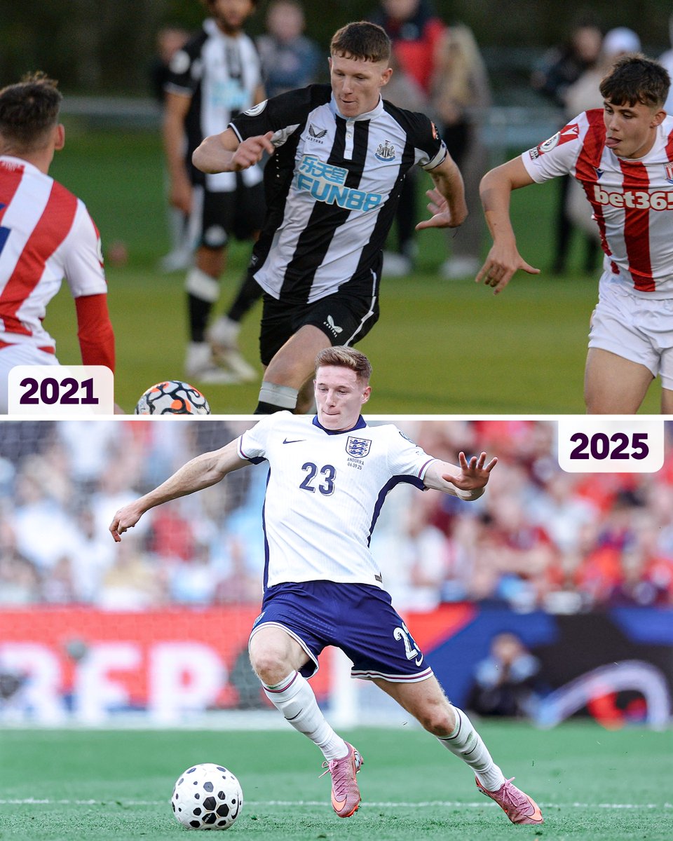 A midfield star in #PL2 to the international stage for <a href="/England/">England</a>  👇

✨ Elliot Anderson ✨