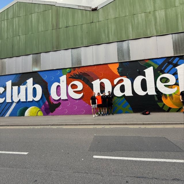 Thanks to  @clubdepadeluk - for the Padel courts on Monday. The players and staff enjoyed a team building doubles Tournament.  Eamon McAdam and Mike Mawer were the 🏆. 

Their beautiful New location in Kelham Island opens this Thursday the 11th and bookings are open now!!